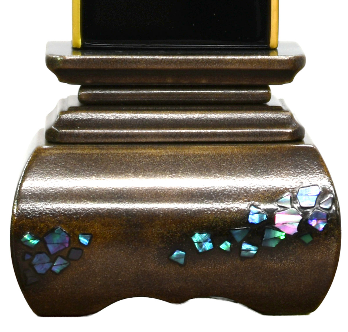 錫風位牌 台座拡大1